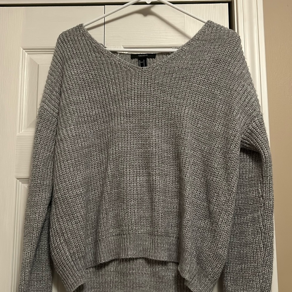 Forever 21 Grey Sweater